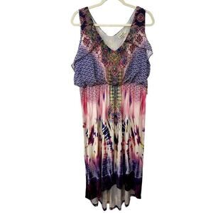One World Bohemian Dress - Size 1X (NWT)